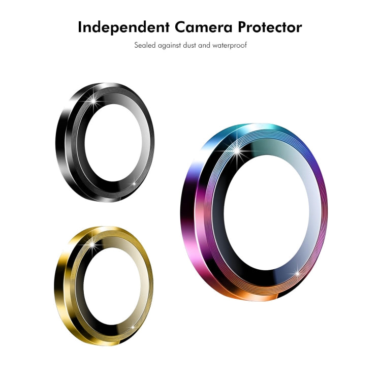 For iPhone 16 Pro / 16 Pro Max ENKAY 9H Rear Lens Aluminium Alloy Tempered Glass Film(Sierra Blue) - iPhone 16 Pro Max Tempered Glass by ENKAY | Online Shopping UK | buy2fix