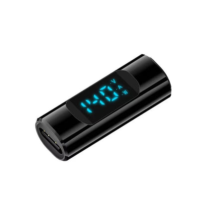 Type-C Female to Type-C Female 40Gbps Data Transmission PD140W Digital Display Adapter(Black) - OTG Adapter by buy2fix | Online Shopping UK | buy2fix