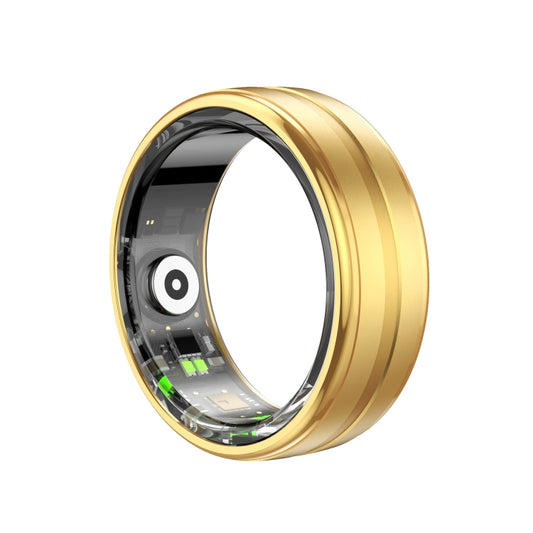 R06 SIZE 11 Smart Ring, Support Heart Rate / Blood Oxygen / Sleep Monitoring / Multiple Sports Modes(Gold) by buy2fix