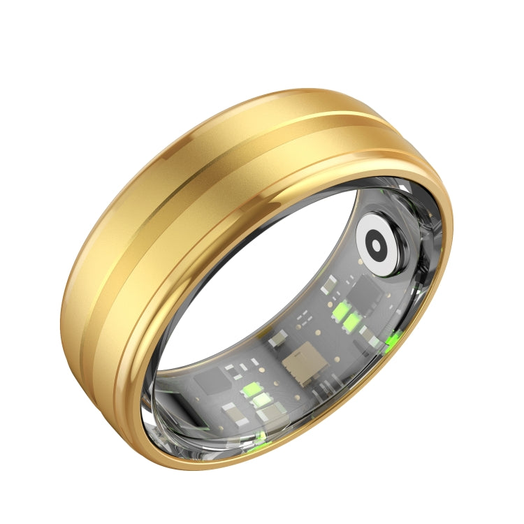 R06 SIZE 12 Smart Ring, Support Heart Rate / Blood Oxygen / Sleep Monitoring / Multiple Sports Modes(Gold) - Smart Rings / Smart Telephones by buy2fix | Online Shopping UK | buy2fix