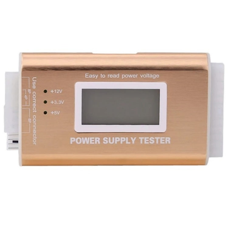 YNS-05 Desktop Computer Power Testing Tool Aluminum Alloy LCD Display ATX Power Tester - Others by buy2fix | Online Shopping UK | buy2fix