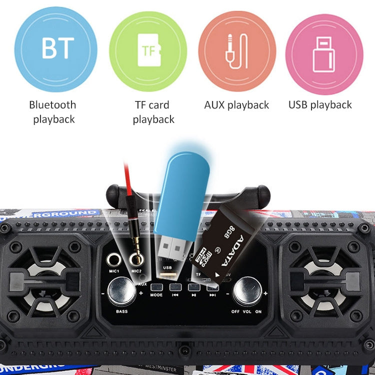 M17 Outdoor Portable Portable Bluetooth Speaker(A) - Desktop Speaker by buy2fix | Online Shopping UK | buy2fix