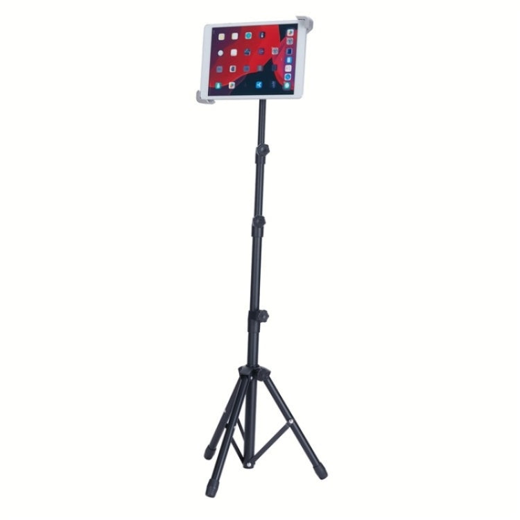 XWJ-LP002 For 7.9-12 inch Tablet Portable 360 Degree Rotation  Aluminum Alloy Tripod - Stand by buy2fix | Online Shopping UK | buy2fix