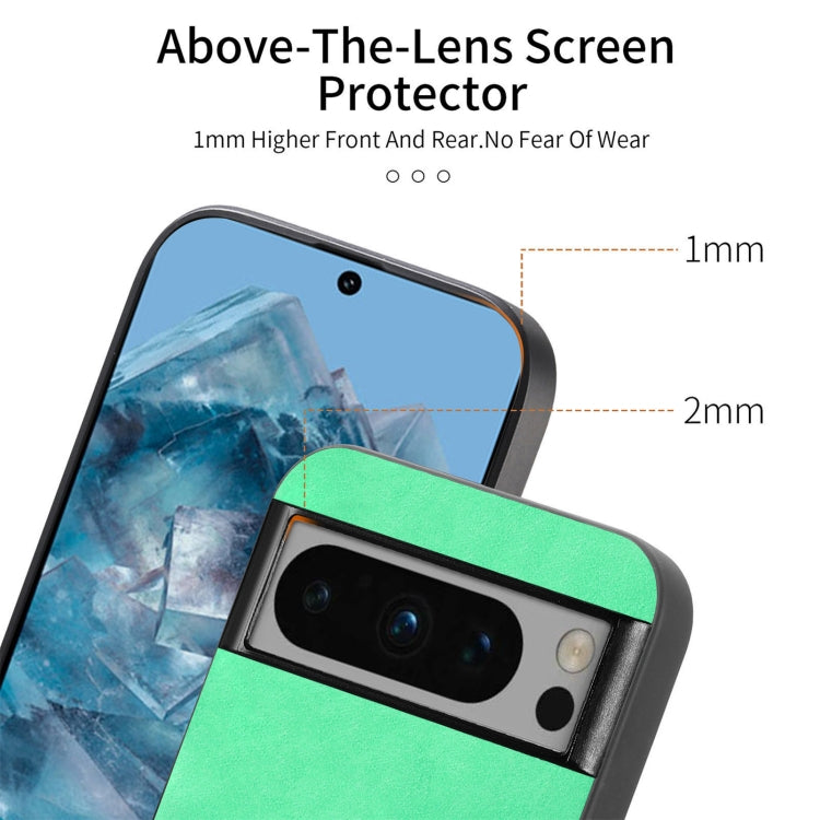 For Google Pixel 10 Pro XL Retro Magsafe Magnetic PU Back Cover Phone Case(Pink) - Google Cases by buy2fix | Online Shopping UK | buy2fix