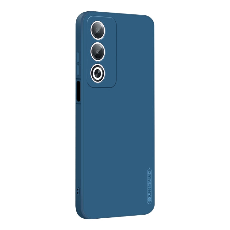 For OPPO A3 Pro Global PINWUYO Sense Series Liquid Silicone TPU Phone Case(Blue) - OPPO Cases by PINWUYO | Online Shopping UK | buy2fix