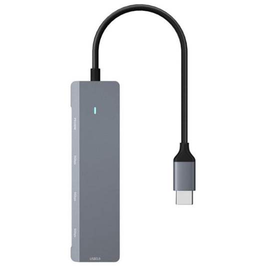 ADS-311C Support PD 100W Fast Charging Converter 5 Port Hub Type-C Hub Adapter by buy2fix