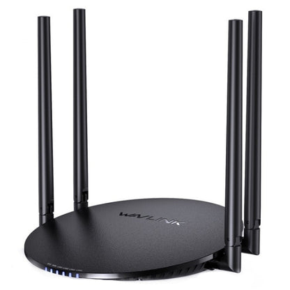 WAVLINK WN530G3 4x 5dBi Foldable Antenna AC1200 Dual Band Wireless Repeater Router, Plug:UK Plug - Wireless Routers by WAVLINK | Online Shopping UK | buy2fix