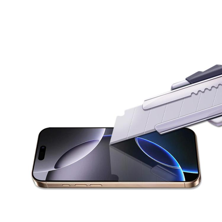 For iPhone 17 Pro mocolo 2.5D Full Glue Full Cover Tempered Glass Film - iPhone 17 Pro Tempered Glass by mocolo | Online Shopping UK | buy2fix