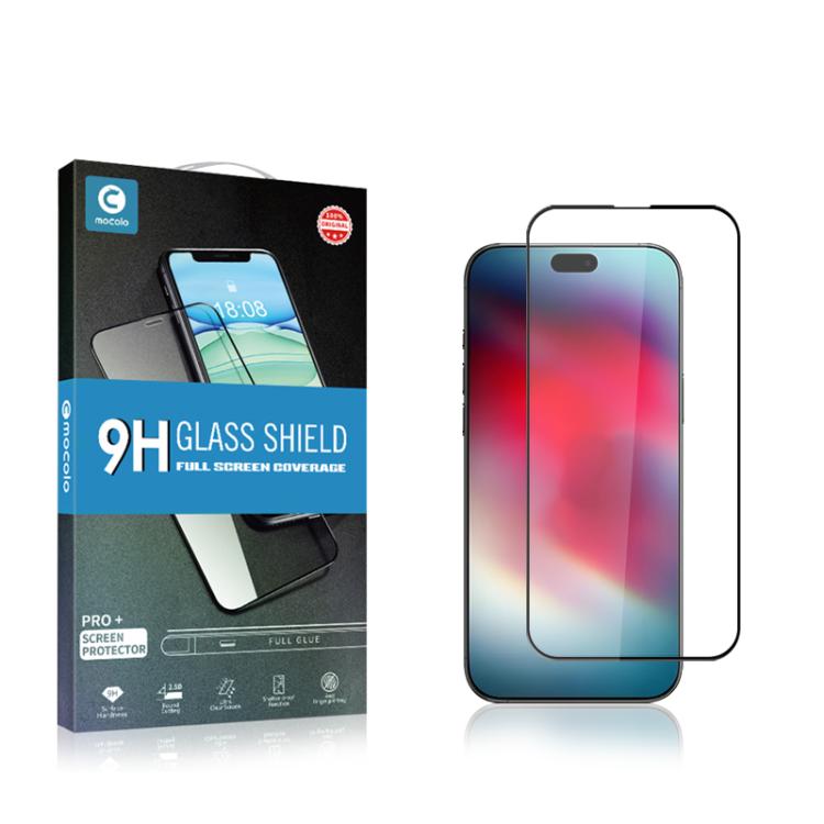 For iPhone 17 Air mocolo 2.5D Full Glue Full Cover Tempered Glass Film - iPhone 17 Air Tempered Glass by mocolo | Online Shopping UK | buy2fix