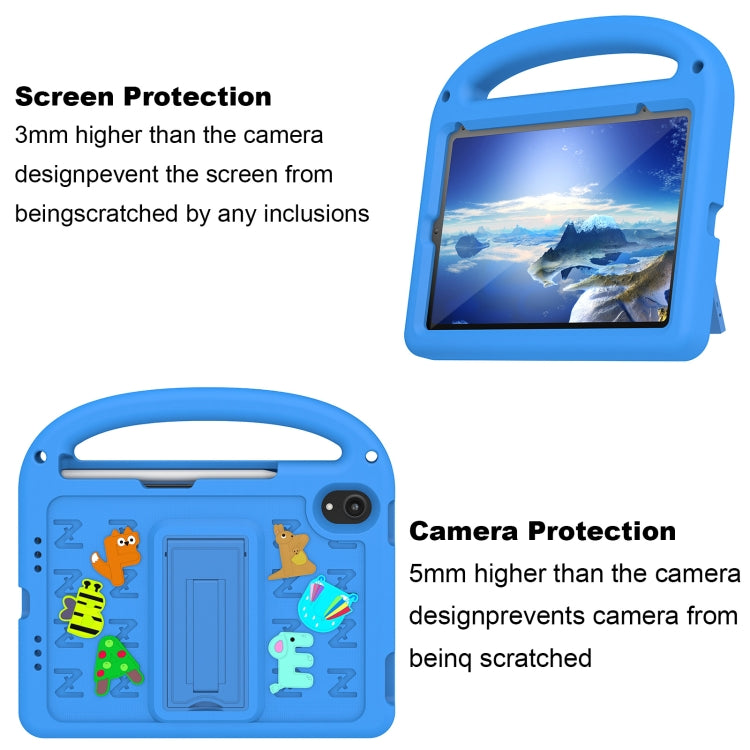 For iPad mini 6 / mini 2024 Cartoon Sparrow EVA Shockproof Tablet Case(Blue) - iPad mini 6 Cases by buy2fix | Online Shopping UK | buy2fix