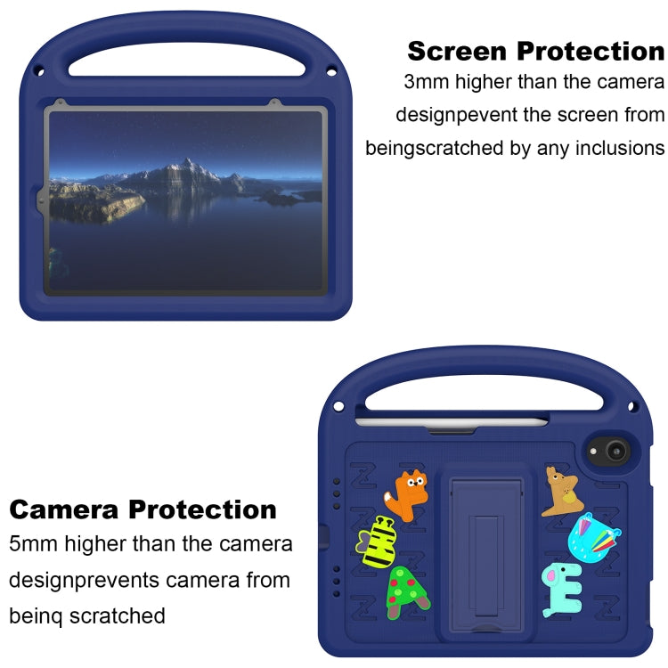 For iPad mini 6 / mini 2024 Cartoon Sparrow EVA Shockproof Tablet Case(Navy Blue) - iPad mini 6 Cases by buy2fix | Online Shopping UK | buy2fix