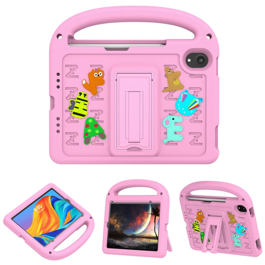 For iPad mini 6 / mini 2024 Cartoon Sparrow EVA Shockproof Tablet Case(Pink) - iPad mini 6 Cases by buy2fix | Online Shopping UK | buy2fix