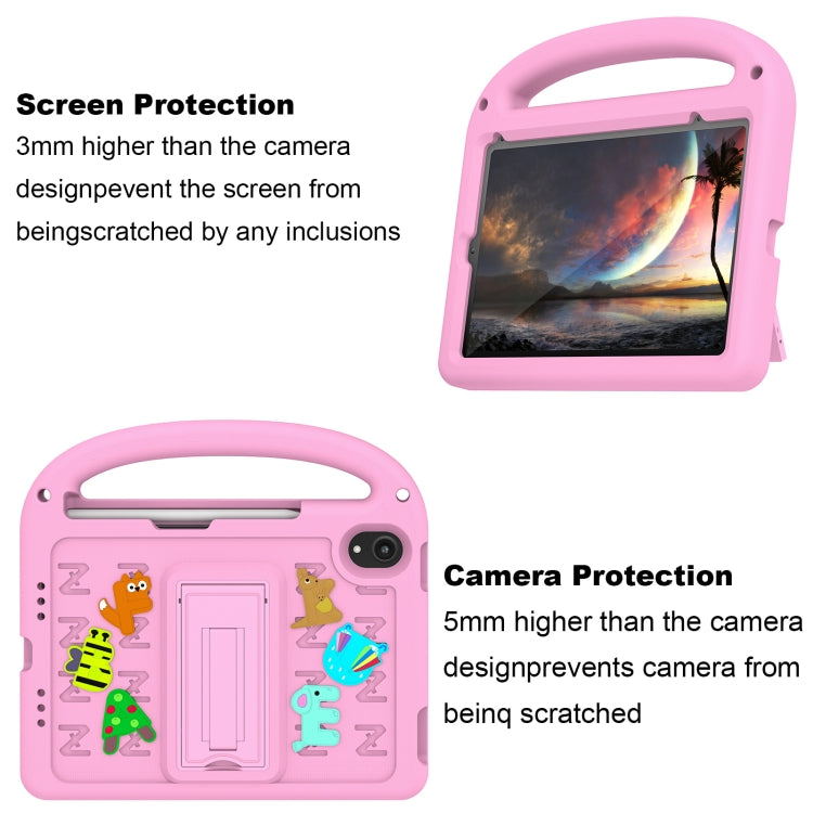 For iPad mini 6 / mini 2024 Cartoon Sparrow EVA Shockproof Tablet Case(Pink) - iPad mini 6 Cases by buy2fix | Online Shopping UK | buy2fix