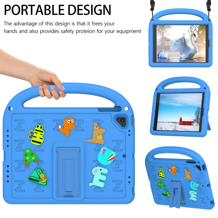 For iPad Air 2 / Air / 9.7 2018 Cartoon Sparrow EVA Shockproof Tablet Case(Blue) - iPad 9.7 (2018) & (2017) Cases by buy2fix | Online Shopping UK | buy2fix