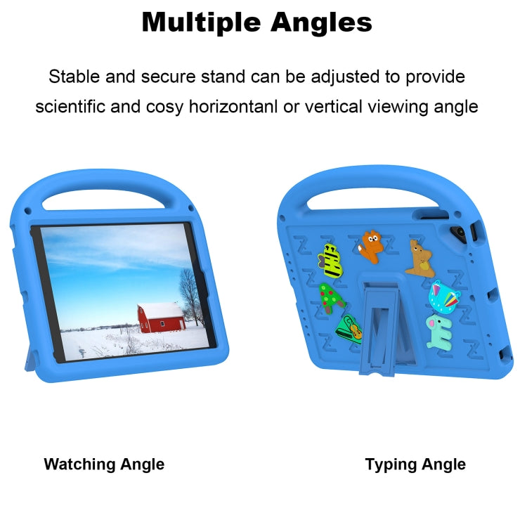 For iPad Air 2 / Air / 9.7 2018 Cartoon Sparrow EVA Shockproof Tablet Case(Blue) - iPad 9.7 (2018) & (2017) Cases by buy2fix | Online Shopping UK | buy2fix