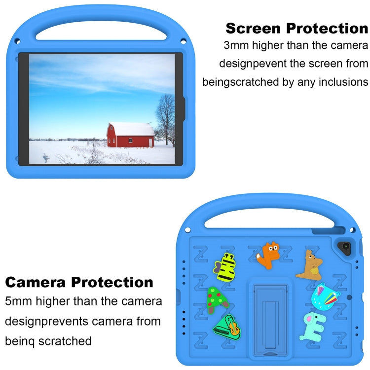 For iPad Air 2 / Air / 9.7 2018 Cartoon Sparrow EVA Shockproof Tablet Case(Blue) - iPad 9.7 (2018) & (2017) Cases by buy2fix | Online Shopping UK | buy2fix
