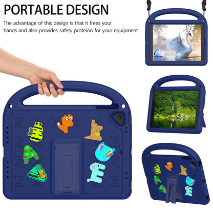 For iPad Air 2 / Air / 9.7 2018 Cartoon Sparrow EVA Shockproof Tablet Case(Navy Blue) - iPad 9.7 (2018) & (2017) Cases by buy2fix | Online Shopping UK | buy2fix