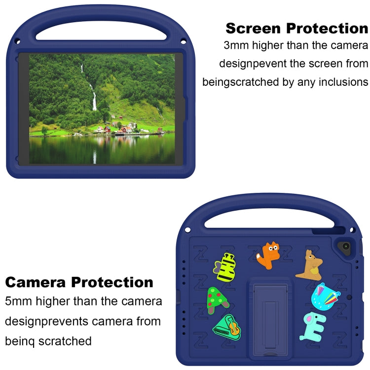 For iPad Air 2 / Air / 9.7 2018 Cartoon Sparrow EVA Shockproof Tablet Case(Navy Blue) - iPad 9.7 (2018) & (2017) Cases by buy2fix | Online Shopping UK | buy2fix