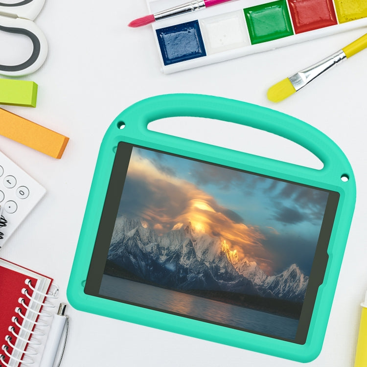 For iPad Air 2 / Air / 9.7 2018 Cartoon Sparrow EVA Shockproof Tablet Case(Glacier Green) - iPad 9.7 (2018) & (2017) Cases by buy2fix | Online Shopping UK | buy2fix