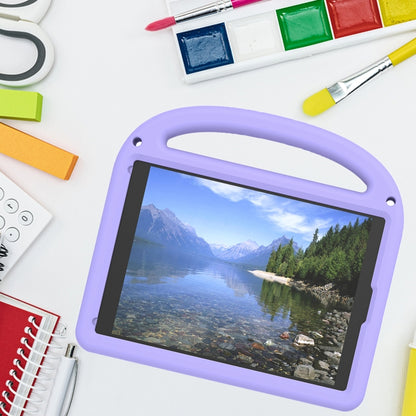 For iPad Air 2 / Air / 9.7 2018 Cartoon Sparrow EVA Shockproof Tablet Case(Taro Purple) - iPad 9.7 (2018) & (2017) Cases by buy2fix | Online Shopping UK | buy2fix