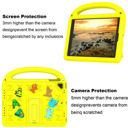 For iPad Air 2 / Air / 9.7 2018 Cartoon Sparrow EVA Shockproof Tablet Case(Yellow) - iPad 9.7 (2018) & (2017) Cases by buy2fix | Online Shopping UK | buy2fix