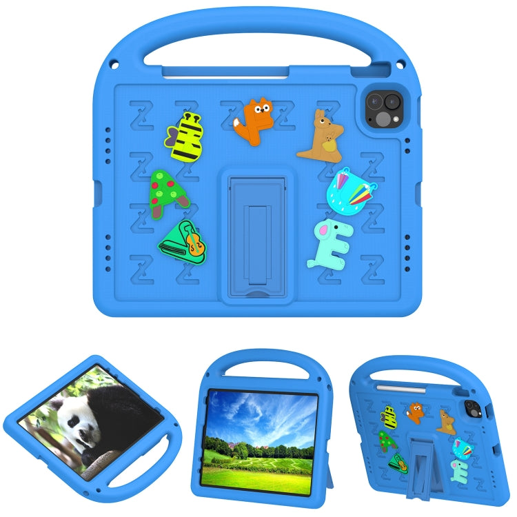For iPad Air 2022 10.9 / Pro 11 2022 Cartoon Sparrow EVA Shockproof Tablet Case(Blue) - iPad Pro 11 (2022/2021) Cases by buy2fix | Online Shopping UK | buy2fix