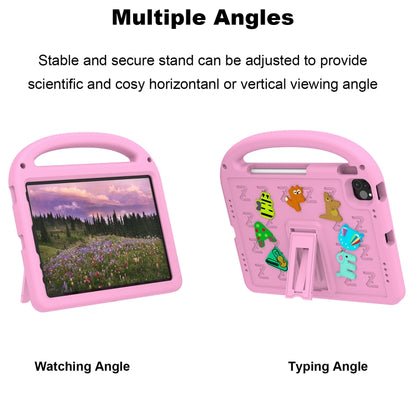 For iPad Air 2022 10.9 / Pro 11 2022 Cartoon Sparrow EVA Shockproof Tablet Case(Pink) - iPad Pro 11 (2022/2021) Cases by buy2fix | Online Shopping UK | buy2fix