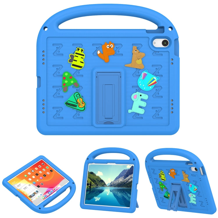 For iPad 2025 / 2022 Cartoon Sparrow EVA Shockproof Tablet Case(Blue) - iPad 2025 / 2022 Cases by buy2fix | Online Shopping UK | buy2fix