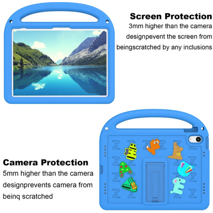 For iPad 2025 / 2022 Cartoon Sparrow EVA Shockproof Tablet Case(Blue) - iPad 2025 / 2022 Cases by buy2fix | Online Shopping UK | buy2fix
