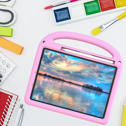 For iPad Air 11 2025 / 2024 Cartoon Sparrow EVA Shockproof Tablet Case(Pink) by buy2fix