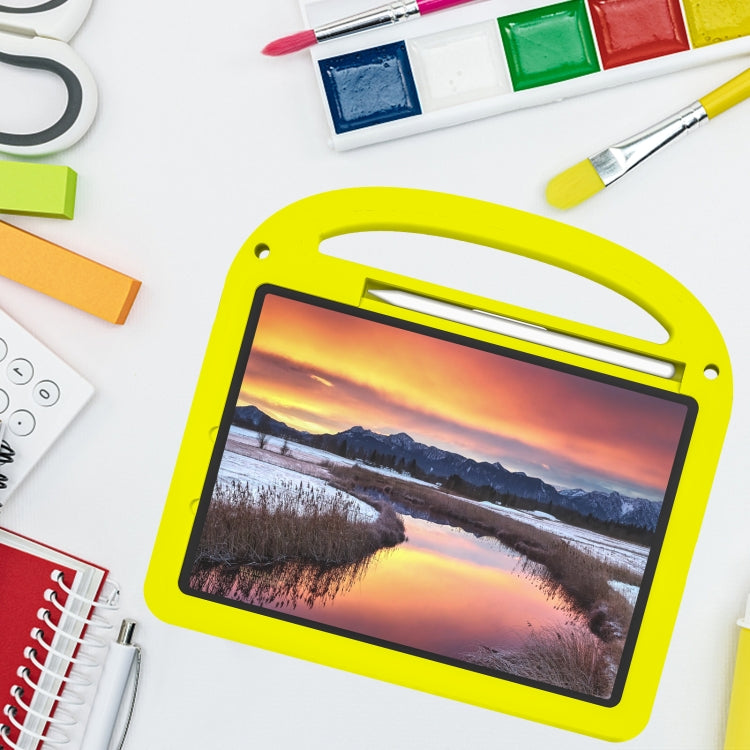 For iPad Pro 11 2025 / 2024 Cartoon Sparrow EVA Shockproof Tablet Case(Yellow) by buy2fix