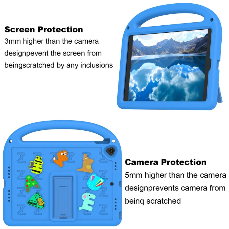 For iPad 10.2 / Air 3 10.5 Cartoon Sparrow EVA Shockproof Tablet Case(Blue) - iPad 10.2 Cases by buy2fix | Online Shopping UK | buy2fix