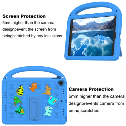 For iPad 10.2 / Air 3 10.5 Cartoon Sparrow EVA Shockproof Tablet Case(Blue) - iPad 10.2 Cases by buy2fix | Online Shopping UK | buy2fix