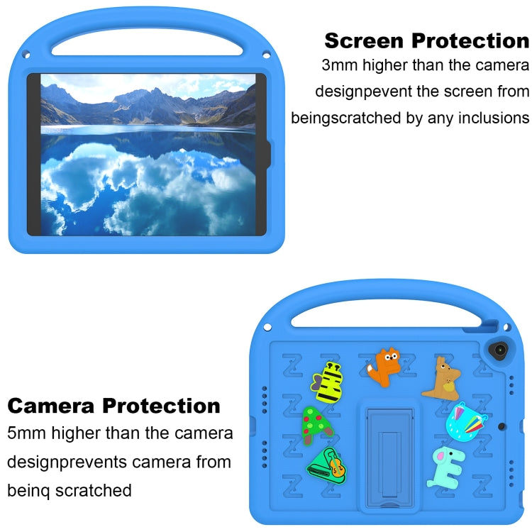 For iPad 10.2 / Air 3 10.5 Cartoon Sparrow EVA Shockproof Tablet Case(Blue) - iPad 10.2 Cases by buy2fix | Online Shopping UK | buy2fix