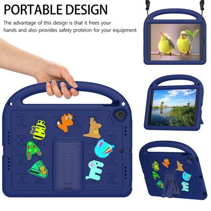 For iPad 10.2 / Air 3 10.5 Cartoon Sparrow EVA Shockproof Tablet Case(Navy Blue) - iPad 10.2 Cases by buy2fix | Online Shopping UK | buy2fix