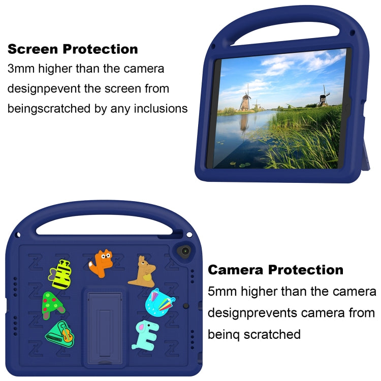 For iPad 10.2 / Air 3 10.5 Cartoon Sparrow EVA Shockproof Tablet Case(Navy Blue) - iPad 10.2 Cases by buy2fix | Online Shopping UK | buy2fix
