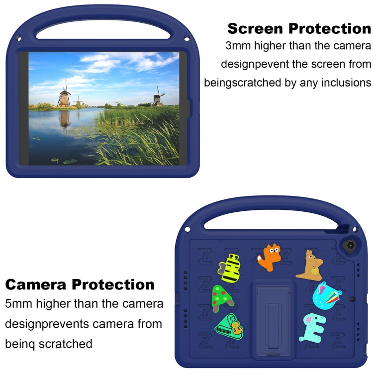 For iPad 10.2 / Air 3 10.5 Cartoon Sparrow EVA Shockproof Tablet Case(Navy Blue) - iPad 10.2 Cases by buy2fix | Online Shopping UK | buy2fix