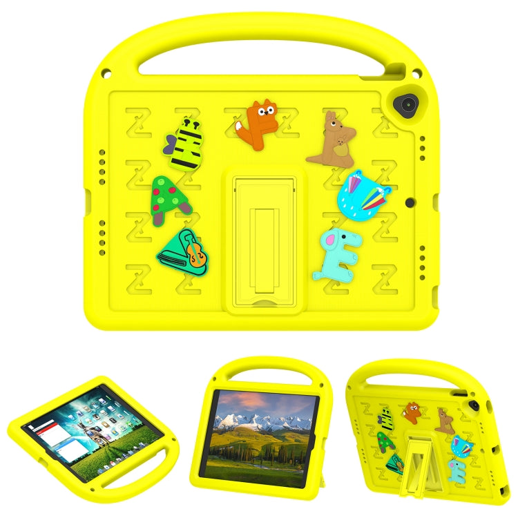 For iPad 10.2 / Air 3 10.5 Cartoon Sparrow EVA Shockproof Tablet Case(Yellow) - iPad 10.2 Cases by buy2fix | Online Shopping UK | buy2fix