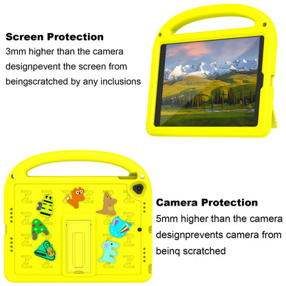 For iPad 10.2 / Air 3 10.5 Cartoon Sparrow EVA Shockproof Tablet Case(Yellow) - iPad 10.2 Cases by buy2fix | Online Shopping UK | buy2fix