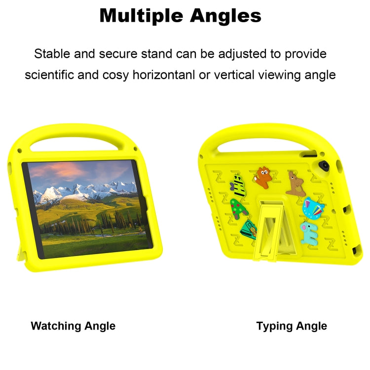 For iPad 10.2 / Air 3 10.5 Cartoon Sparrow EVA Shockproof Tablet Case(Yellow) - iPad 10.2 Cases by buy2fix | Online Shopping UK | buy2fix