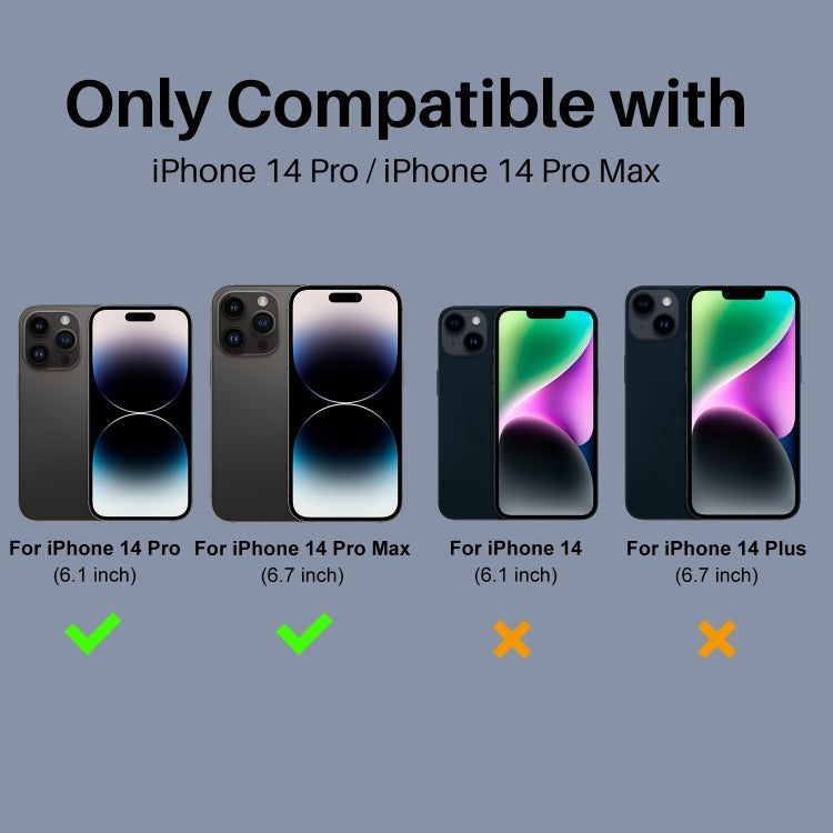 For iPhone 14 Pro / 14 Pro Max NORTHJO Camera Lens Protector 3D Night Shot Tempered Glass Film(Black) - iPhone 14 Pro Max Tempered Glass by NORTHJO | Online Shopping UK | buy2fix