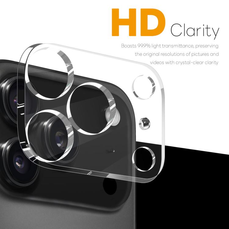 For iPhone 17 Pro NORTHJO Camera Lens Protector 3D HD Tempered Glass Film(Clear) - iPhone 17 Pro Tempered Glass by NORTHJO | Online Shopping UK | buy2fix