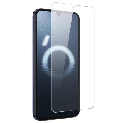 For Samsung Galaxy A16 5G NORTHJO 3 in 1 TPU Phone Case with Screen Protector and Lens Film(Transparent) - Galaxy Phone Cases by NORTHJO | Online Shopping UK | buy2fix