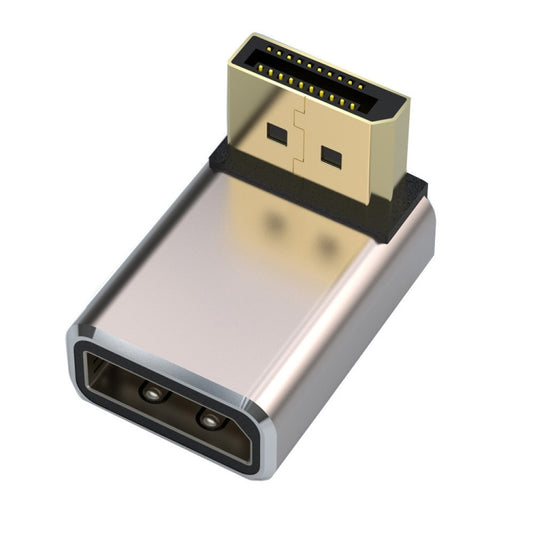 JUNSUNMAY 8K 60Hz PD1.4 Male Displayport to Female Displayport Adapter Converter, Angle:Up by JUNSUNMAY