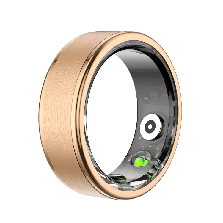 R03 SIZE 8 Smart Ring, Support Heart Rate / Blood Oxygen / Sleep / Multiple Sports Modes(Rose Gold) by buy2fix