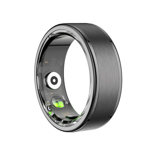 R03 SIZE 11 Smart Ring, Support Heart Rate / Blood Oxygen / Sleep / Multiple Sports Modes(Black) by buy2fix