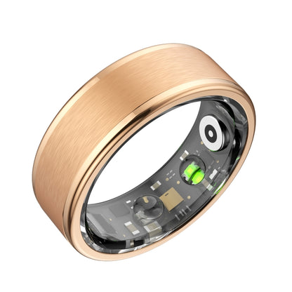 R03 SIZE 11 Smart Ring, Support Heart Rate / Blood Oxygen / Sleep / Multiple Sports Modes(Rose Gold) by buy2fix