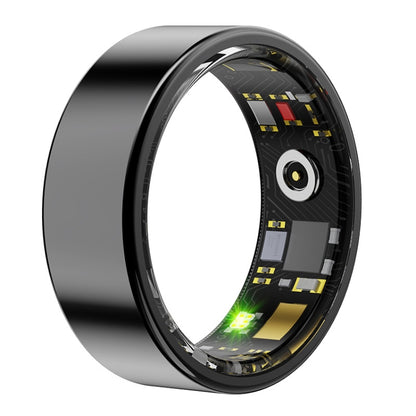 R11M SIZE 11 Smart Ring, Support Heart Rate / Blood Oxygen / Sleep / Multiple Sports Modes(Black) by buy2fix