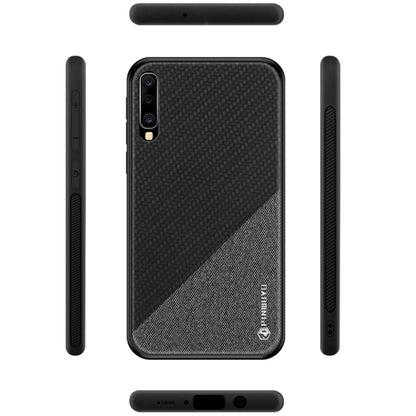 PINWUYO Honors Series Shockproof PC + TPU Protective Case for Galaxy A50(Yellow) - Galaxy Phone Cases by PINWUYO | Online Shopping UK | buy2fix