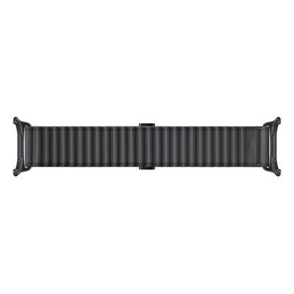 For Apple Watch Ultra 49mm Off Road Magnetic Buckle Braided Nylon Watch Band(Dark Gray) - Watch Bands by buy2fix | Online Shopping UK | buy2fix